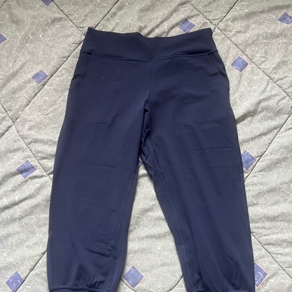 Womens Lululemon Navy Blue joggers